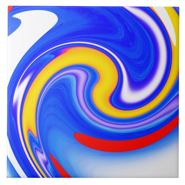 Azulejo El arte de la manera dorada (Frente)