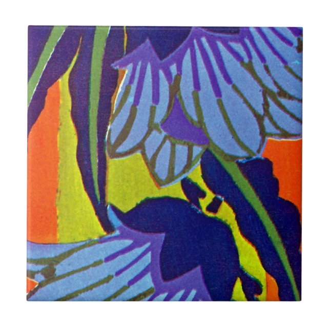 Azulejo El artículo 10 #4 de Seguy en Emporio Moffa (Frente)