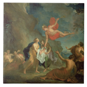 Azulejo El Bacchus infantil entregado por Mercury al Nym