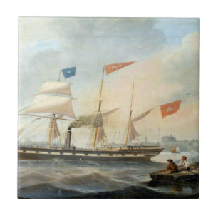 Azulejo El barco alpino Marshall 1847