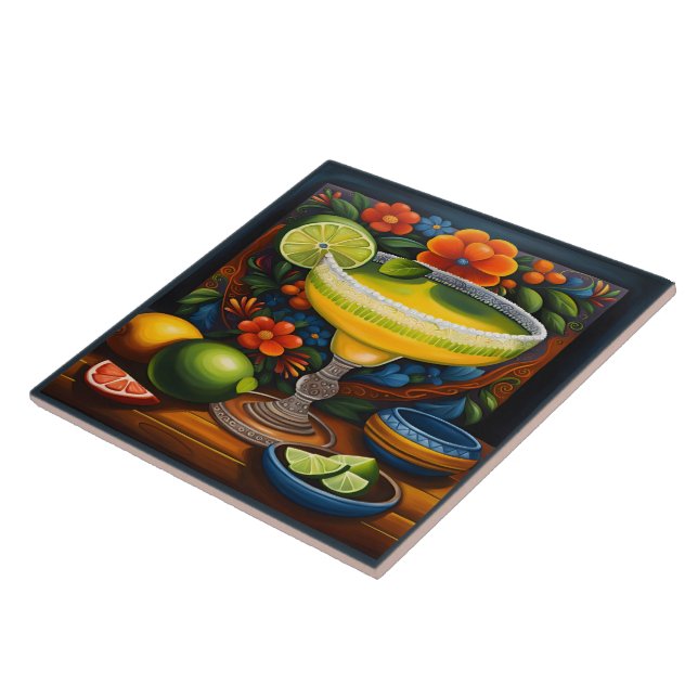 Azulejo El bello arte mexicano (Lado)