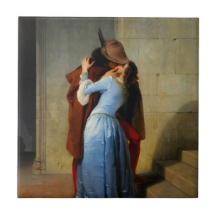 Azulejo El beso Francesco Hayez