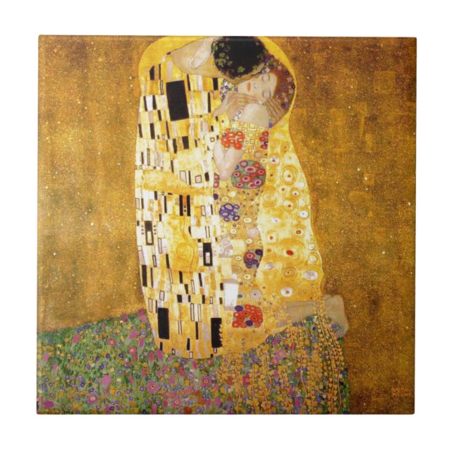Azulejo El beso Gustav Klimt (Frente)