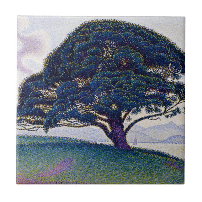 Azulejo El Bonaventure Pine - Paul Signac (Frente)