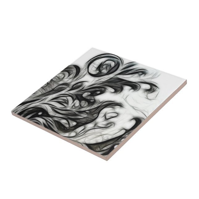 Azulejo El brillante inverso floral (Lado)