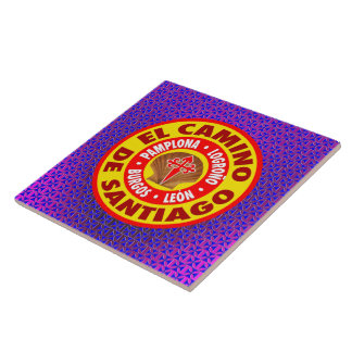 Azulejo EL Camino de Santiago