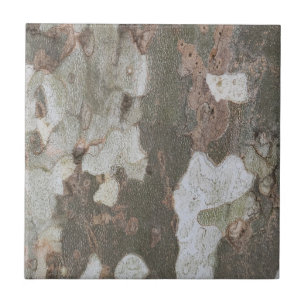 Azulejo El camuflaje del árbol del avión parece cerámica d