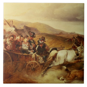 Azulejo El carrito del Boda