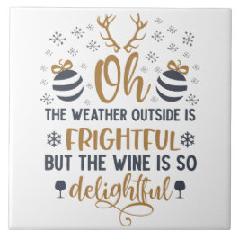 Azulejo El Clima Exterior Es Una Palabra Aterradora