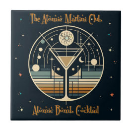 Azulejo El cóctel de la bomba atómica del atómico Club Mar