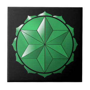 Azulejo El corazón Chakra