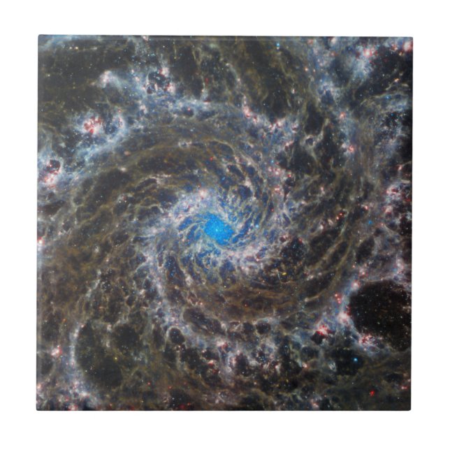 Azulejo El Corazón Del Messier 74 (Frente)
