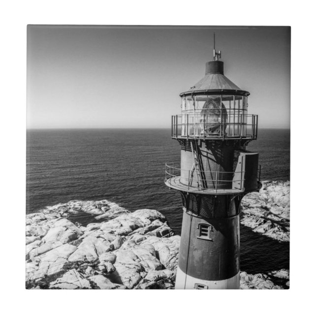 Azulejo El cuarto de la linterna de un faro el | Bømlo (Frente)