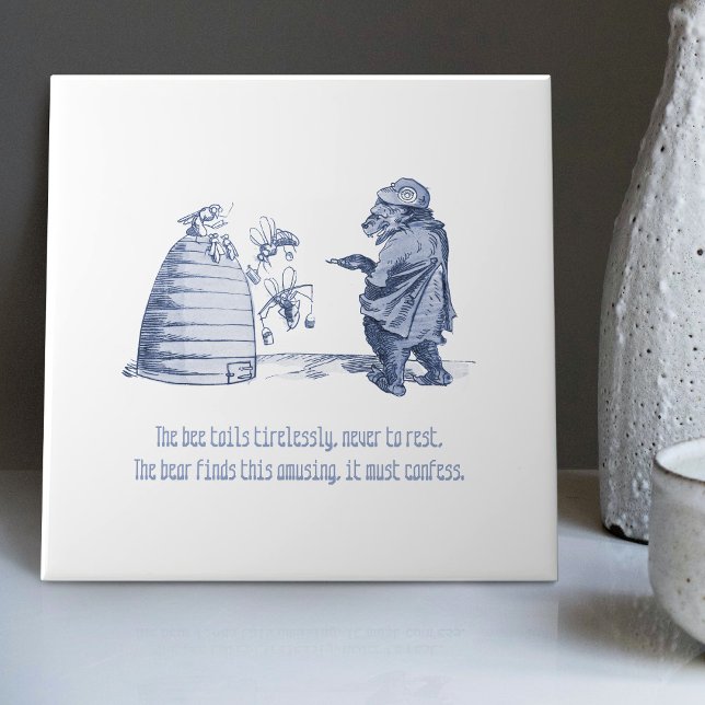 Azulejo El Delft Holandés Wilhelm Busch Inspiró Una Decora (Subido por el creador)