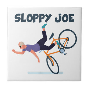 Azulejo El descuidado Joe Funny Biden Shiroppy Funn