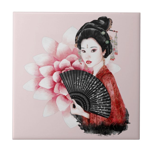 Azulejo El diseño de la serie Okinawa 34 (Frente)