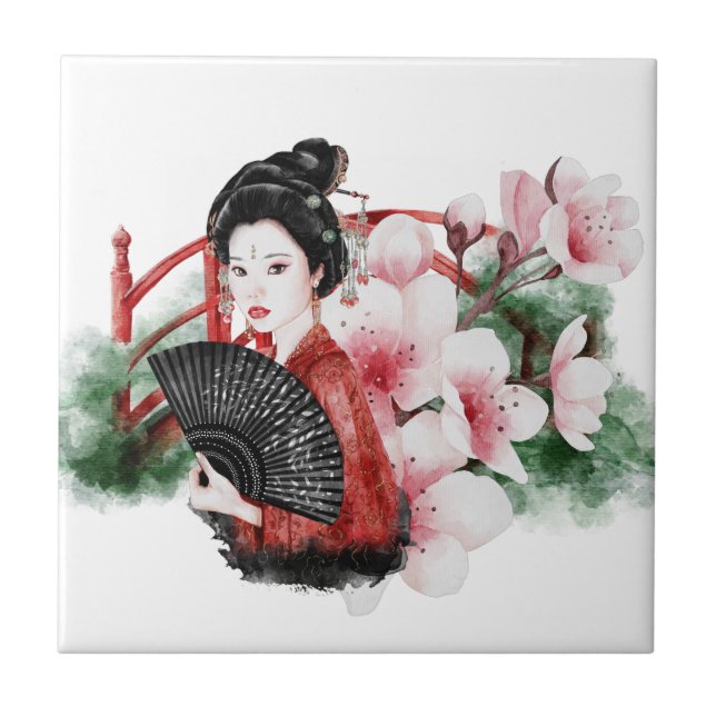 Azulejo El diseño de la serie Okinawa 38 (Frente)