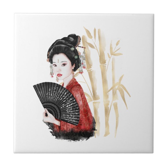 Azulejo El diseño de la serie Okinawa 39 (Frente)