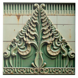 Azulejo El dosel Veridian