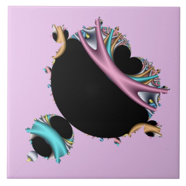 Azulejo El famoso Mandelbrot Set (Frente)