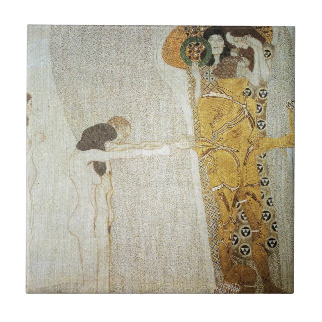 Azulejo El friso de Beethoven: El anhelo para la felicidad (Frente)