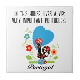 Azulejo El gallo portugués