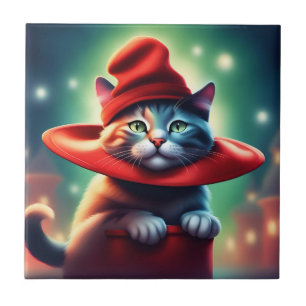 Azulejo el gato del asistente