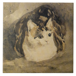 Azulejo El Gato (por Gwen John)