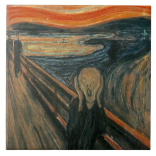 Azulejo El grito de Edvard Munch