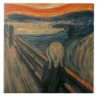 Azulejo El grito de Edvard Munch