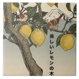 Azulejo El hermoso limonero