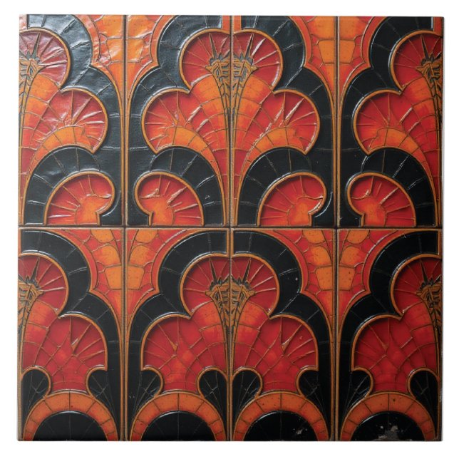 Azulejo El Hogar del Dragón (Frente)