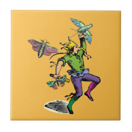 Azulejo El hombre de la cabeza