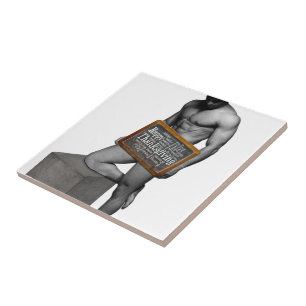 Azulejo El hombre del Día de Acción de Gracias de Slippery