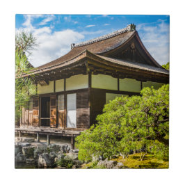 Azulejo El hondo o salón principal en Ginkaku-Ji, Kioto