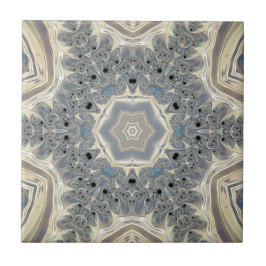 Azulejo El impulso de un sueño fractal