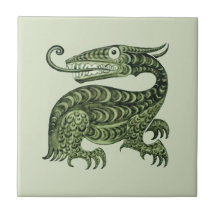 El Jabberwock de William De Morgan