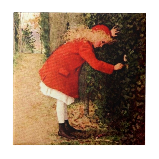 Azulejo El jardín secreto (Frente)