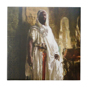 Azulejo El jefe del Moorish