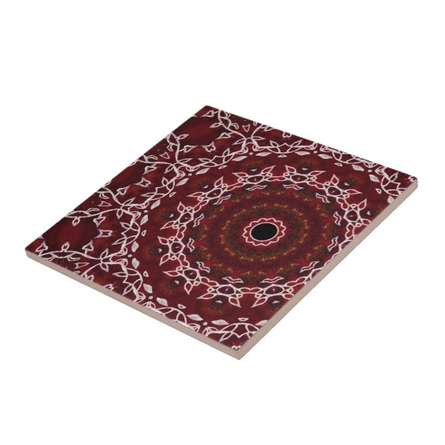 Azulejo El laberinto escarlata (Lado)