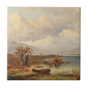Azulejo El lago Haider – Emil Barbarini