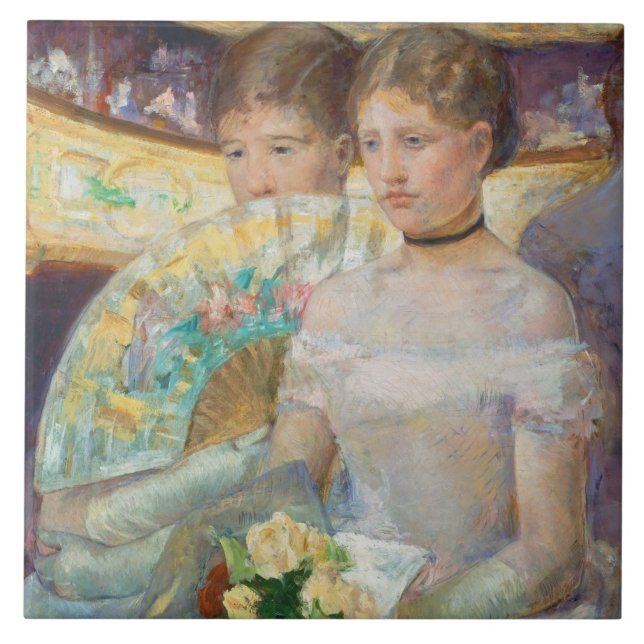 Azulejo El Loge, 1882 (aceite en lona) (Frente)