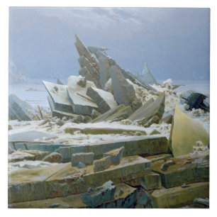 Azulejo El mar Polar, 1824