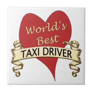 Azulejo El mejor taxista del mundo