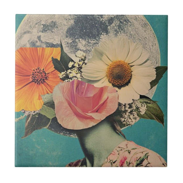 Azulejo El misterio que florece bajo la luna (Frente)