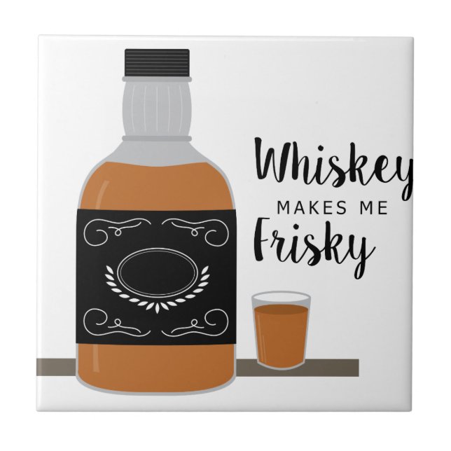 Azulejo El misterioso whisky (Frente)