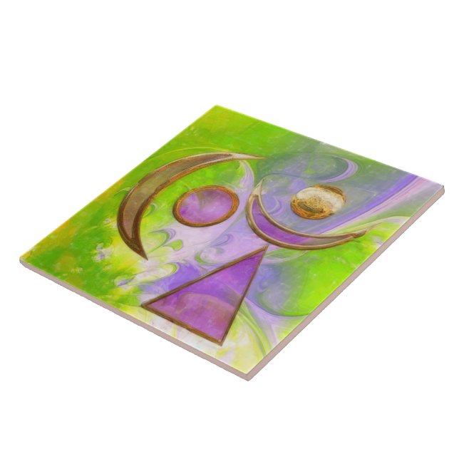 Azulejo El místico (Lado)