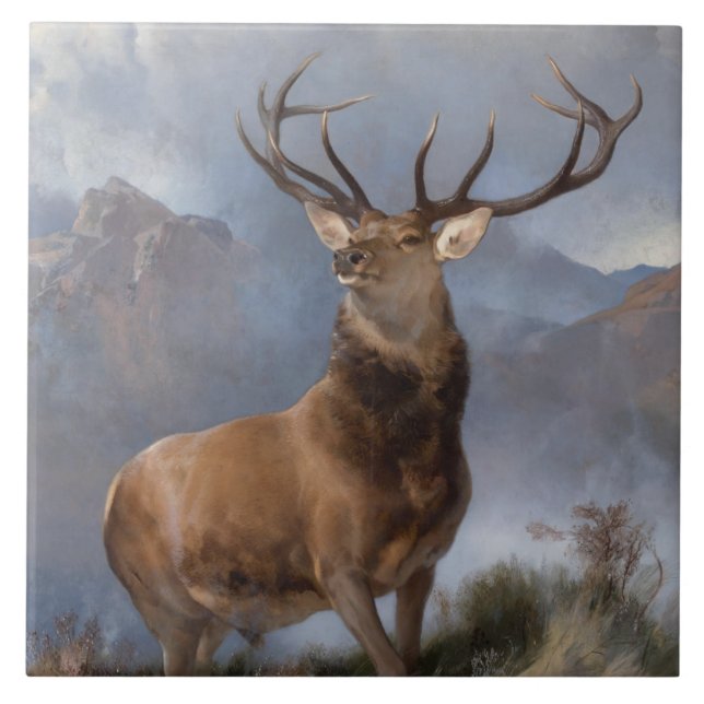 Azulejo El Monarca del Glen (Estadio Salvaje) (de Landseer (Frente)