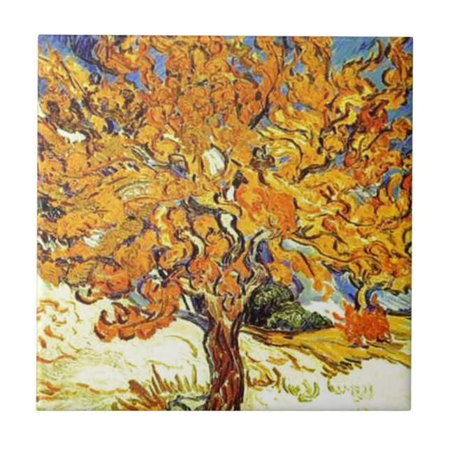 Azulejo El Moral, Vincent Van Gogh (Frente)