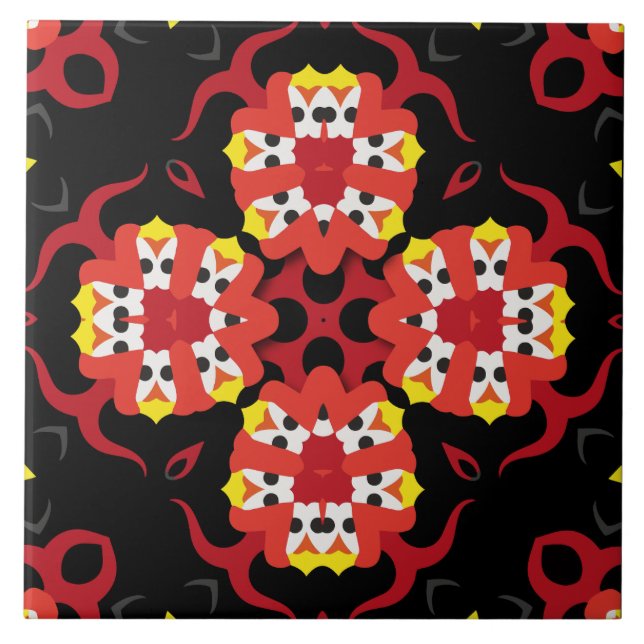 Azulejo El mosaico cerámico decorativo y más (Frente)